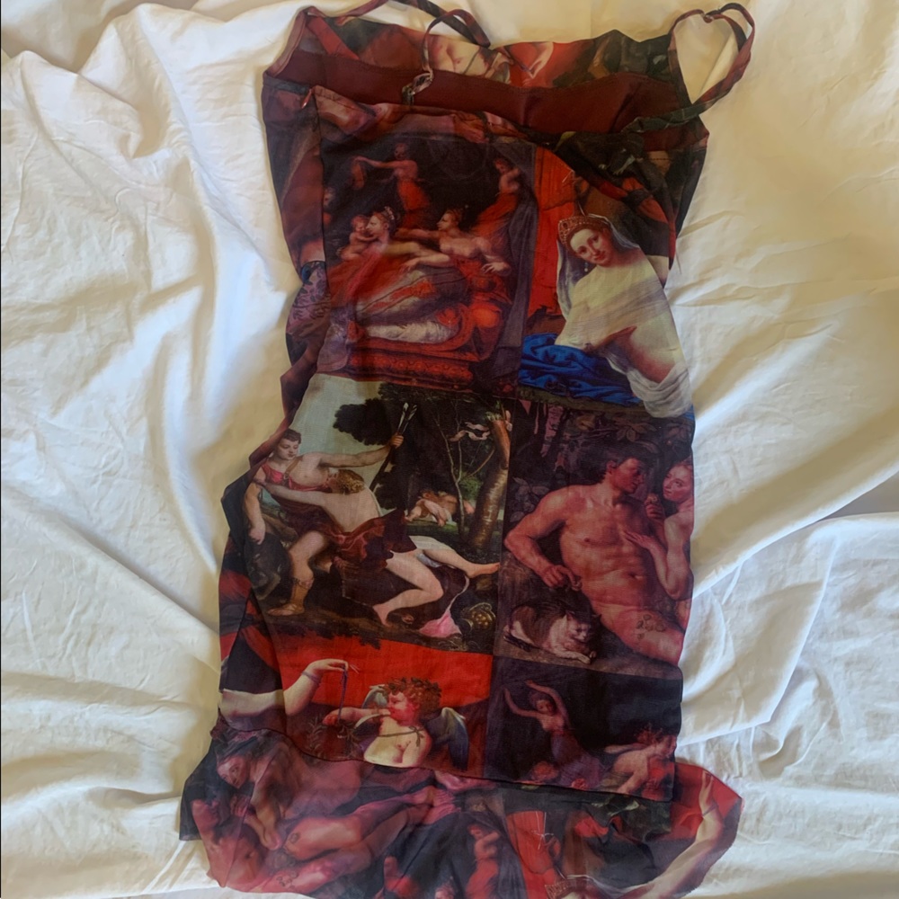 Angels Dress w side adjustable ruching - Picture 2 of 3